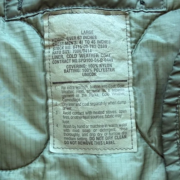 Green Quilted Jacket - Picture 2 of 6